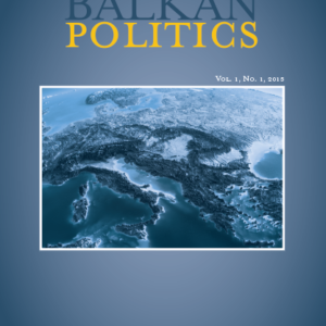 Comparative Balkan Politics, Volume 1, Issue 1