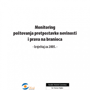 MONITORING POSTOVANJA PRETPOSTAVKE NEVINOSTI