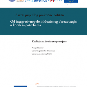 Od integrativnog do inkluzivnog obrazovanja