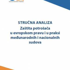 Strucna analiza - Zastita potrosaca u evropskom pravu