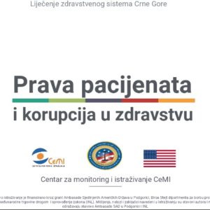 PRAVA PACIJENATA I KORUPCIJA U ZDRAVSTVU