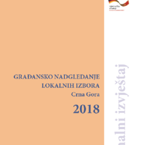 Građansko nadgledanje lokalnih izbora 2018