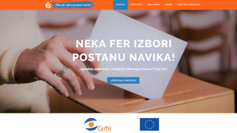 CeMI kreirao e-platformu za reformu izbornog zakonodavstva