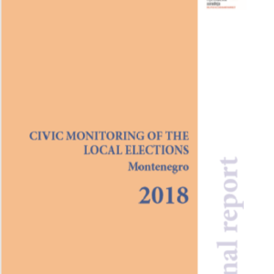 Civic monitoring of the local elections Montenegro 2018