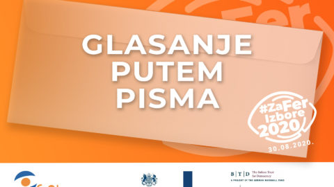 Na 967 obrađenih biračkih mjesta prijavljeno 2,4% građana da glasa putem pisma